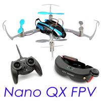 BLADE Nano QX FPV RTF квадрокоптер with FatShark Teleporter V4 Goggles [BLH7200]